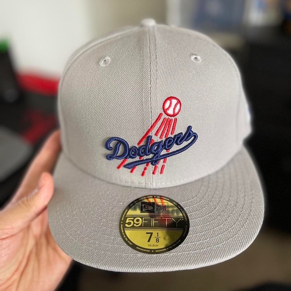 Los Angeles Dodgers fitted 7 1/8 - Picture 4 of 4